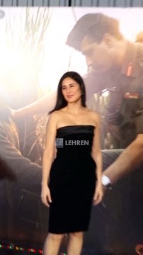 Katrina Kaif Opts A Classy Black Attire For Sam Bahadur Special Screening