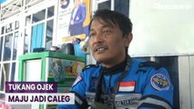 Ingin Sejahterakan Warga, Tukang Ojek Pangkalan di Cianjur Maju jadi Caleg