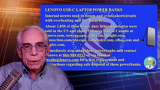 Lenovo Laptop Powerbanks Shortcircuit