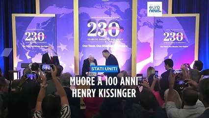 Download Video: Henry Kissinger, muore a 100 anni l'ex segretario di Stato statunitense