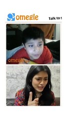 Beautiful girl girl talking with boy in English