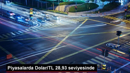 Piyasalarda Dolar/TL 28,93 seviyesinde