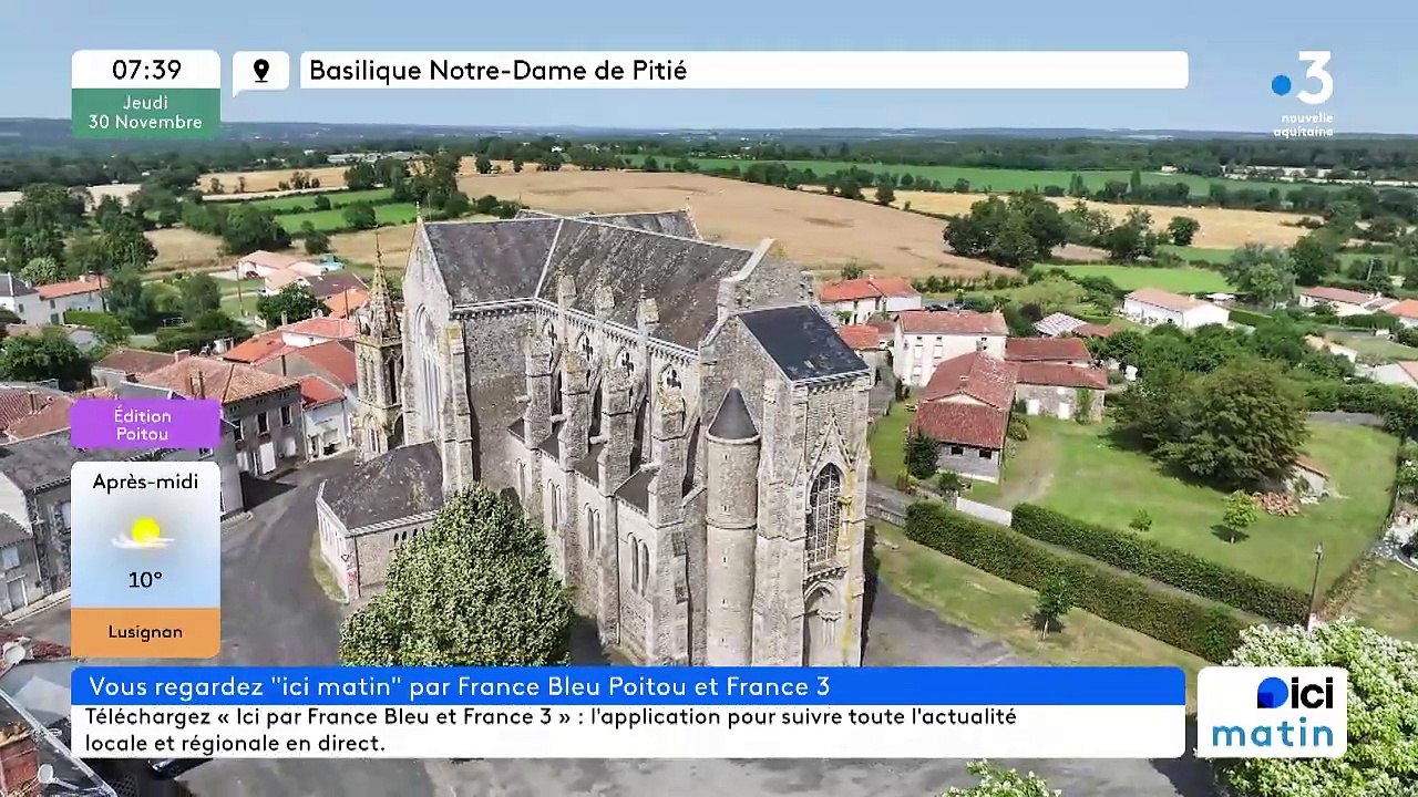 30/11/2023 - Le 6/9 de France Bleu Poitou en vidéo