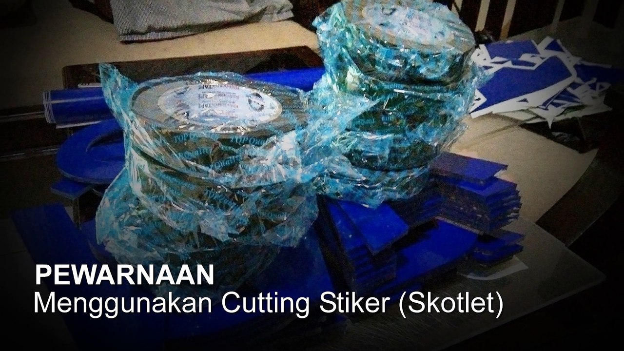 MEMBUAT HURUF TIMBUL DARI AKRILIK 5 MILI SUPPORT STIMIK - IKMI KOTA CIREBON