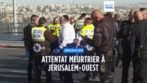 Attaque terroriste à Jérusalem-Ouest : trois Israéliens tués, les deux assaillants abattus