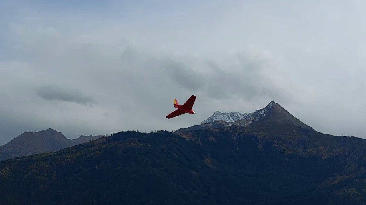 Rc Hangflug, Me163 am Osthang