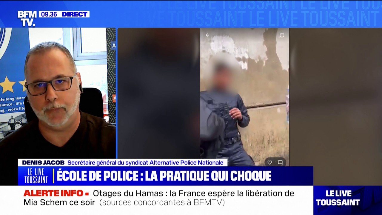Simulacre de noyade: "Je suis scandalisé et choqué par ce type de pratique dans une école de police" assure Denis Jacob (syndicat Alternative Police Nationale)