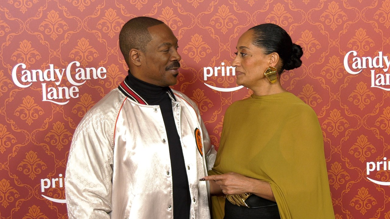 Eddie Murphy, Tracee Ellis Ross, Chloe Bailey, and More "Candy Cane Lane" World Premiere Red Carpet Arrivals
