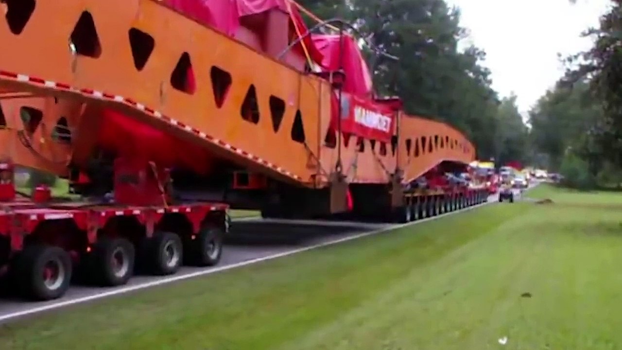 BIGGEST things ever transported