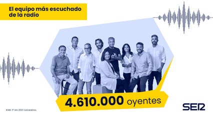 La SER aumenta su liderazgo, es la radio que más crece y cierra el año con 4.610.000 oyentes