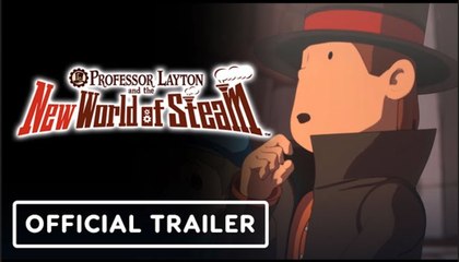 Professor Layton and the New World of Steam | Official Japanese Trailer