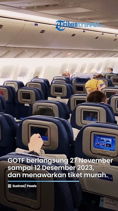 Serbu! Promo Tiket Pesawat Murah Garuda Indonesia GOTF, Diskon sampai 80 Persen