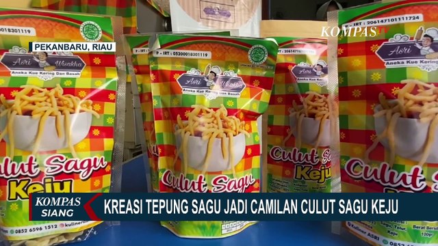 Culut Sagu Keju, Kreasi Tepung Sagu darii Pekanbaru Riau