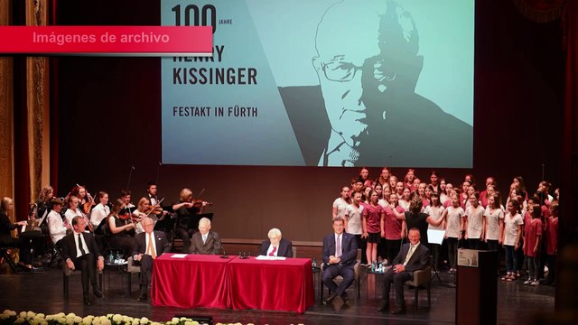 Muere Kissinger, icono de la realpolitik de EEUU en la Guerra Fría