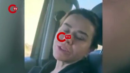 Tefecilerin Seçil Erzan'ı boş araziye götürerek tehdit ettiği görüntüler ortaya çıktı!