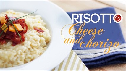 Risotto with chorizo and cheese - video recipe !
