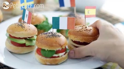 Olympics sliders - video recipe !