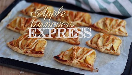 Express apple turnovers - quick recipe!