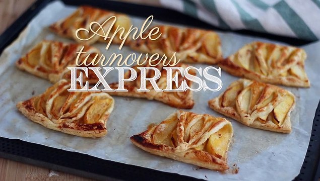 Express apple turnovers - quick recipe!