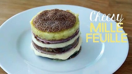 Cheese mille feuille - video recipe!