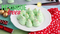 Meringue christmas trees - video recipe !