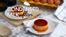 Condensed milk flan - video recipe!