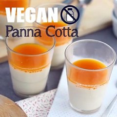 Vegan coconut panna cotta - video recipe!
