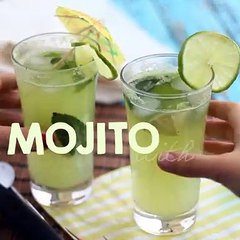 Cucumber mojito, alcohol-free cocktail