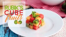 Rubik's cube of fruits: the design fruit salad