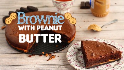 Peanut butter and oreo brownies