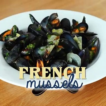 Mussels in white wine, a simple and delicious recipe