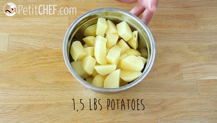 Homemade simple mashed potatoes