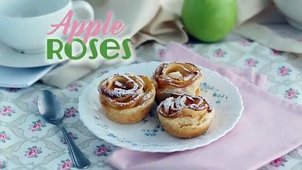Apple rose tartlets
