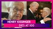 Henry Kissinger Dies:  Former US Secretary Of State & Nobel Peace Prize Winner Passes Away At 100