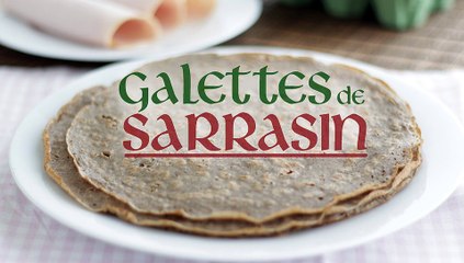 Galettes de sarrasin (ou galettes de blé noir)