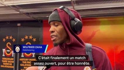 Zaha : "Pour quelqu’un de neutre, ça a dû être agréable à regarder"