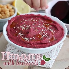 Beetroot hummus