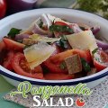Panzanella salad - italian salad