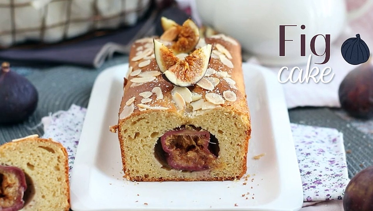 Fig and almond cake