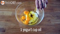 Microwave yogurt cake in 10 minutes