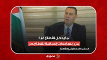 السفير الفلسطيني بالقاهرة : ما يدخل لقطاع غزة من مساعدات إنسانية نقطة بحر