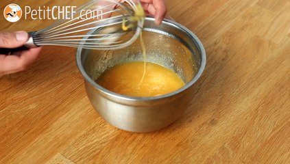 Lemon meringue tart yule log