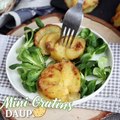 Mini gratins dauphinois - french potato gratin