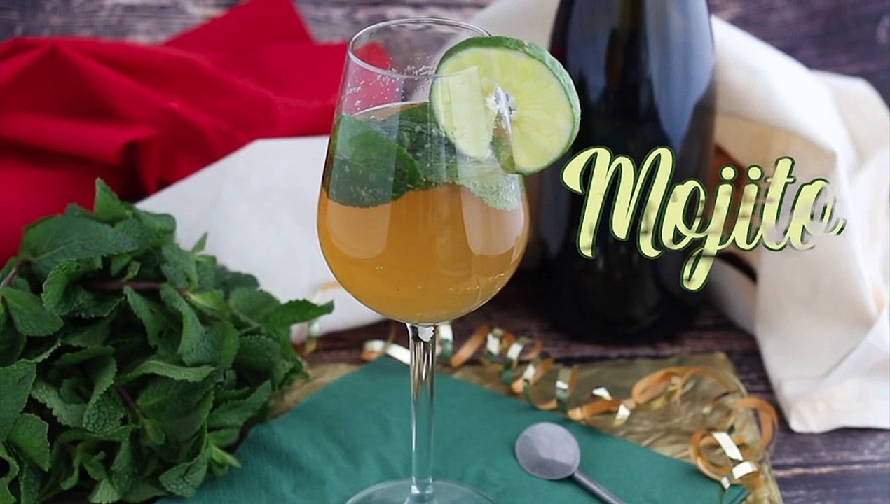 Mojito royal mit champagner