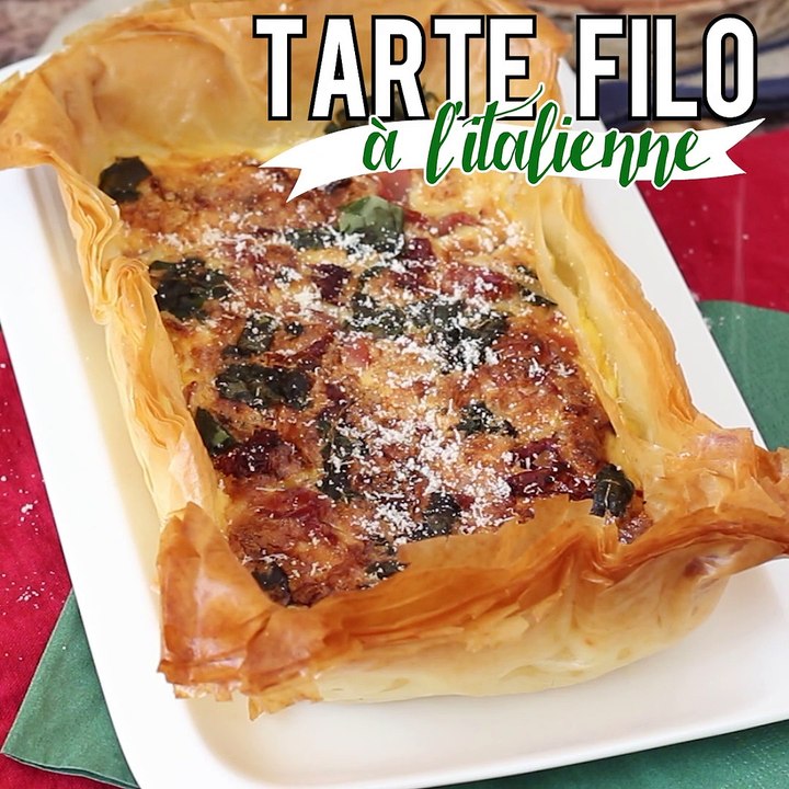 Schnelle italienische filo-torte