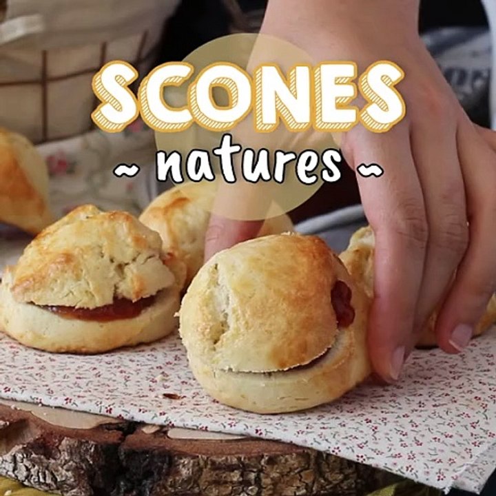 Scones mit zitronenschalen