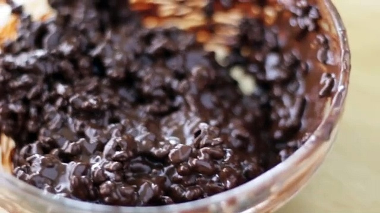 Barre de riz soufflé au chocolat