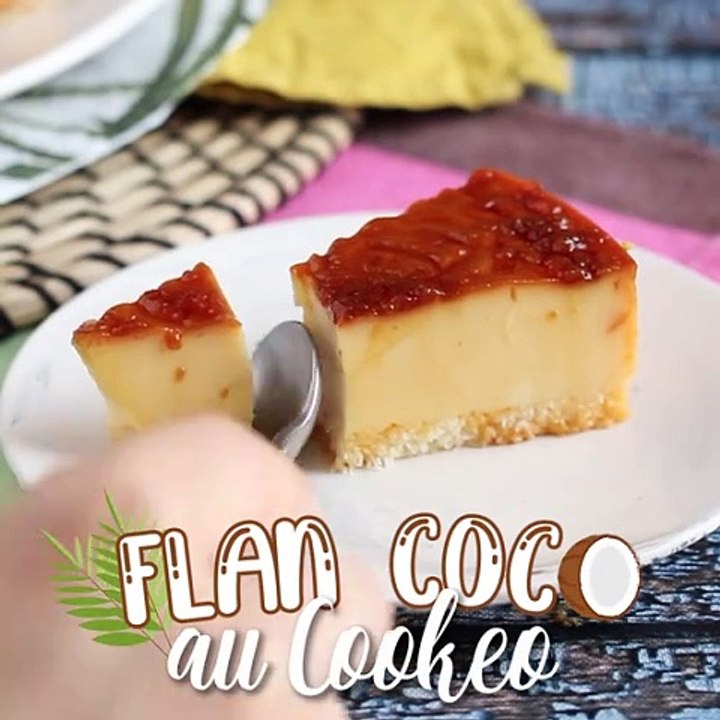 Kokosflan im dampfkochtopf