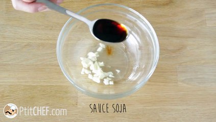 Brochettes de crevettes sauce chinoise