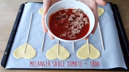 Pie pops en coeur pour la saint valentin